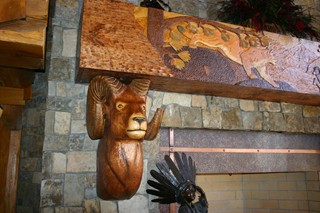 Big Horn Sheep detail