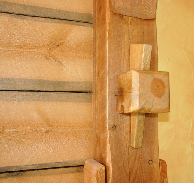 timber and beam wedge