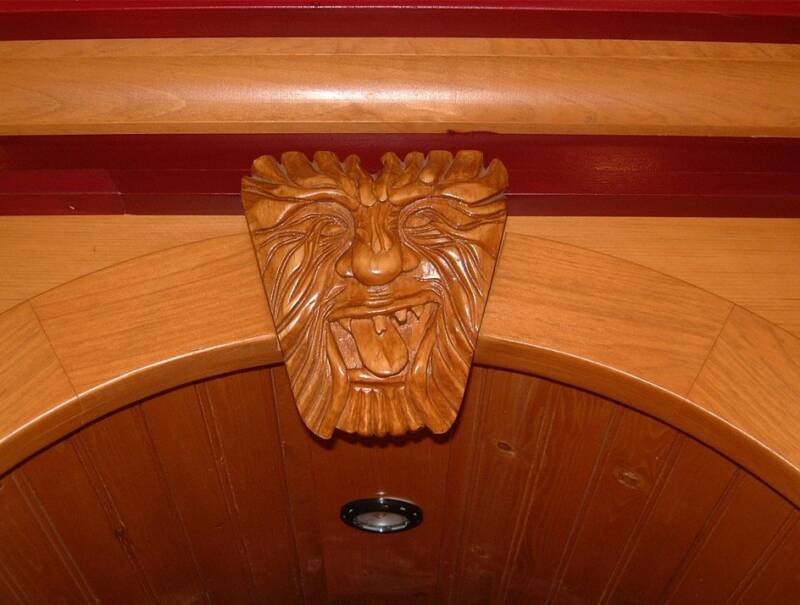 carved pantry gargoyle