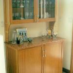 Cherry and Granite Hutch
