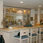 Southwest style bar and backbar